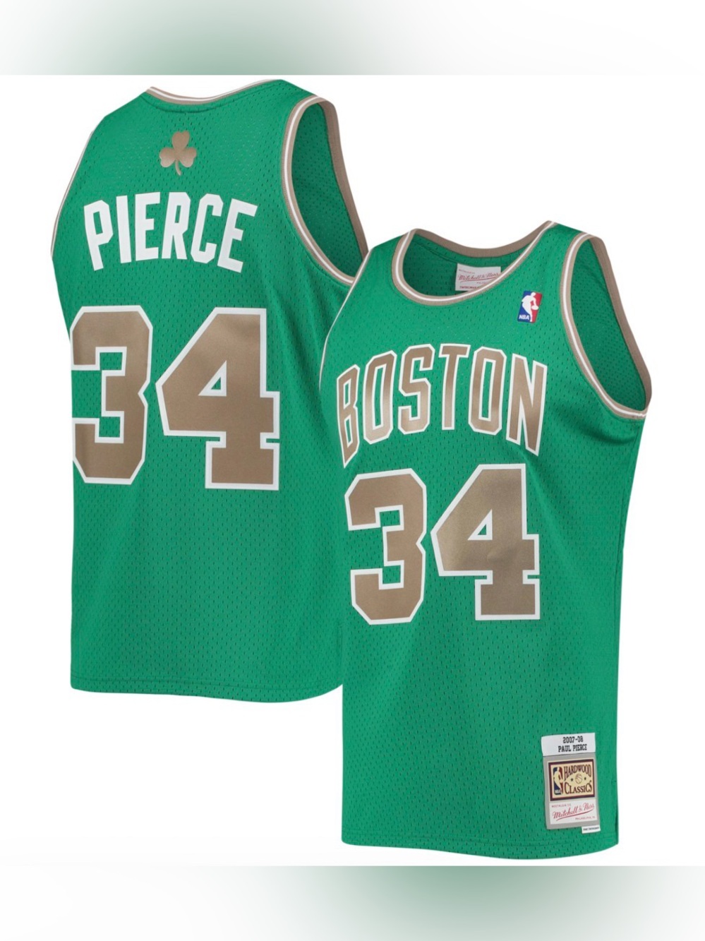 Mitchell & Ness Authentic Boston Celtics Paul Pierce 2007-08 Jersey Men’s Sz: S - Picture 3 of 8